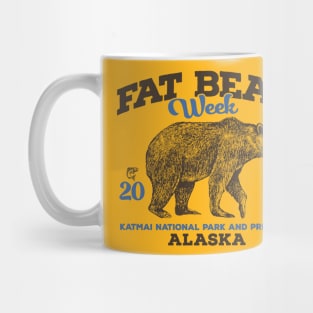 Fat Bear Week - Vintage Emblem Mug
